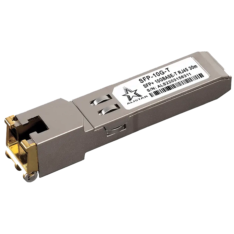 alistar sfp-10g-t sfp+ 10g base-t rj45 30m модуль