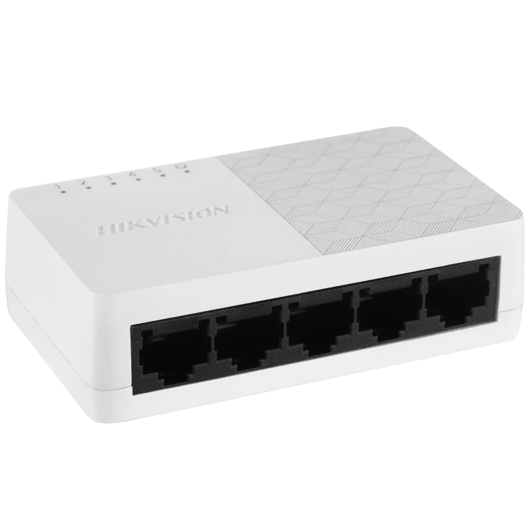 hikvision ds-3e0505d-o 1000m комутатор 5 портів некерований