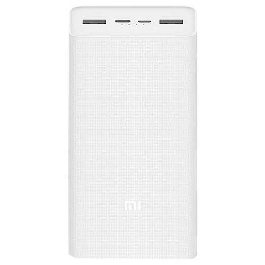 xiaomi mi power bank 3 30000 mah 24w fast charge pb3018zm white (vxn4307cn) повербанк