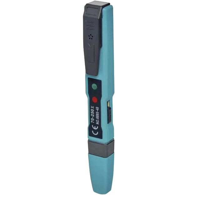emos m0048 ас/dc70-250в з сигналом оптичним, акустичним тестер напруги