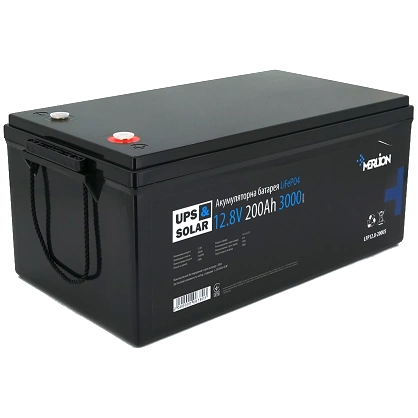 merlion lifepo4 12.8v 200ah акумуляторна батарея