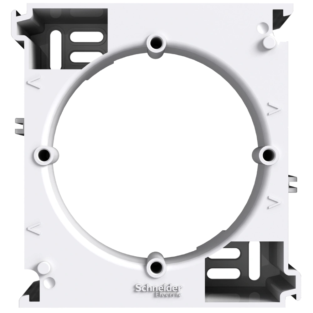 schneider electric asfora eph6100121 коробка для зовнішнього монтажу 1-постова біла