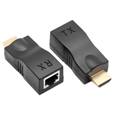 voltronic 30 м 720p-cat5e, 1080p-cat6e пасивний подовжувач hdmi сигналу по utp кабелю