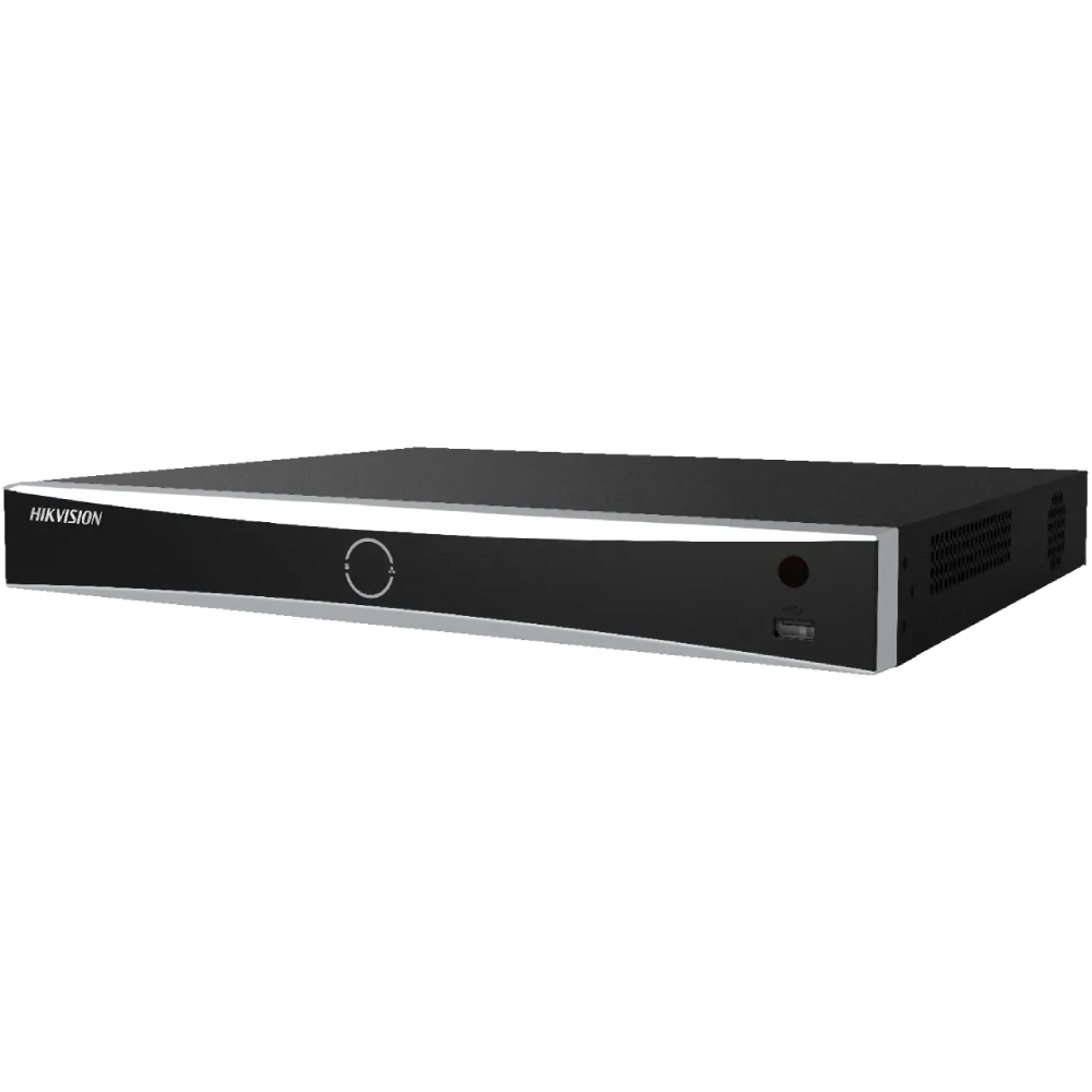 ds-7616nxi-k2(d) 16-канальний acusense 4k 1u відеореєстратор hikvision