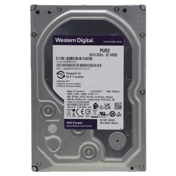 western digital purple wd64purz 6тб жорсткий диск внутрішній