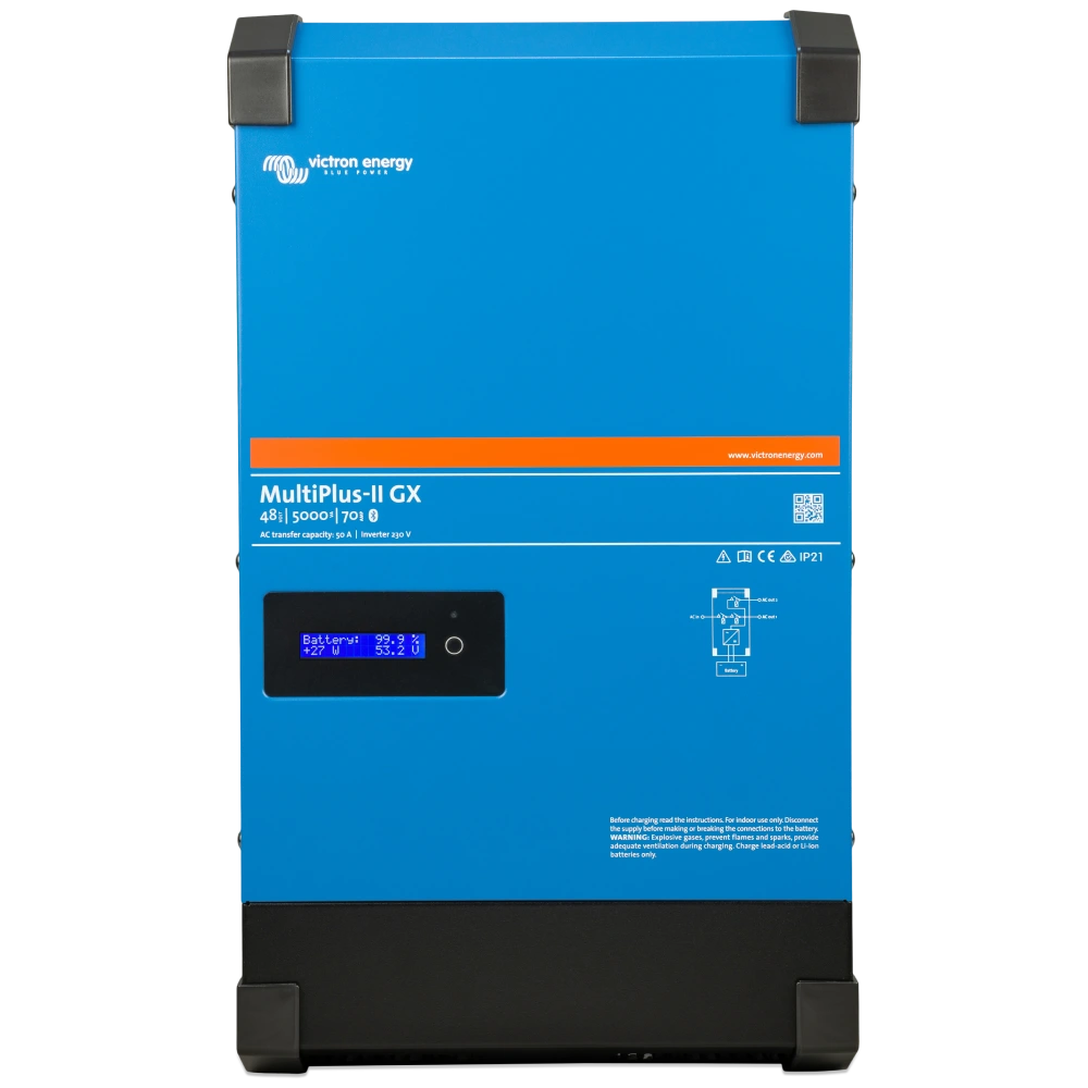 victron energy multiplus-ii gx 48/5000/70-50 однофазний чиста синусоїда інвертор