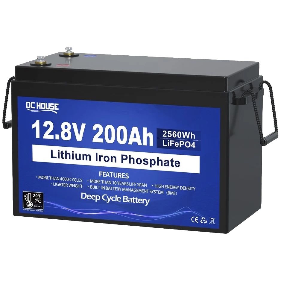 dсhouse 12.8v 200ah (eco-lfp12200) акумуляторна батарея