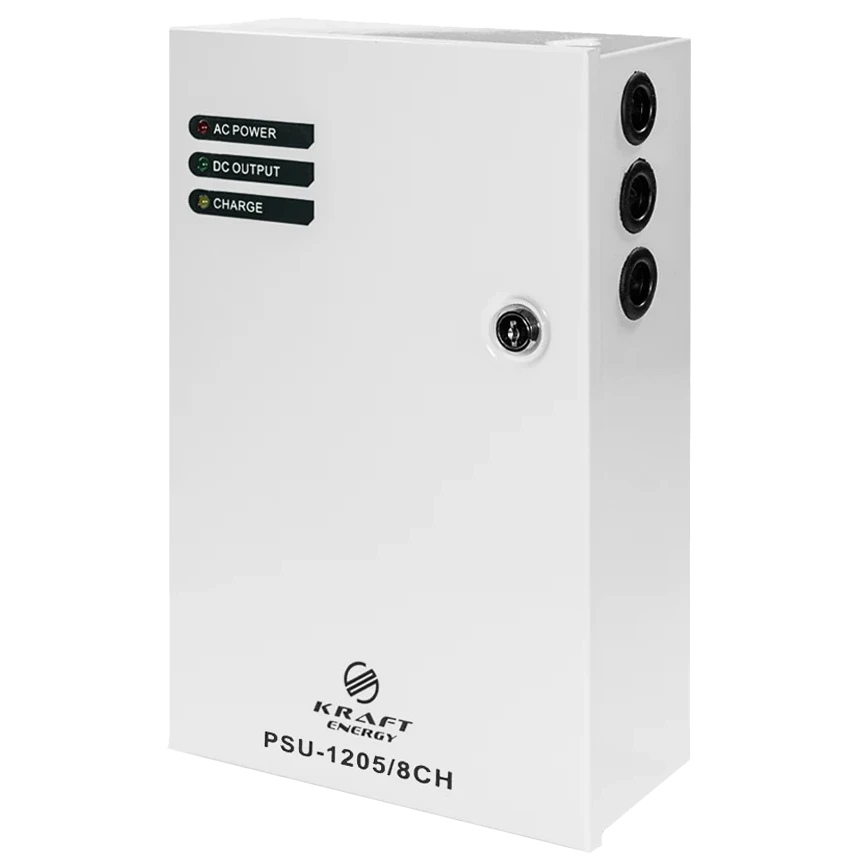 kraft psu-1205/8ch джерело безперебійного живлення