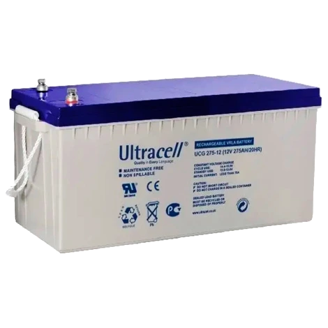 ultracell ucg275-12 275 а•г 12в свинцево-кислотна акумуляторна батарея