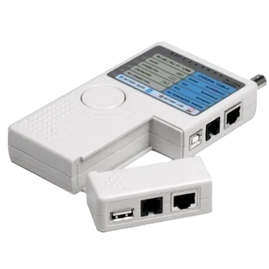 hypernet rx-1000 тестер кабелю rj-45, rj-12,usb, bnc