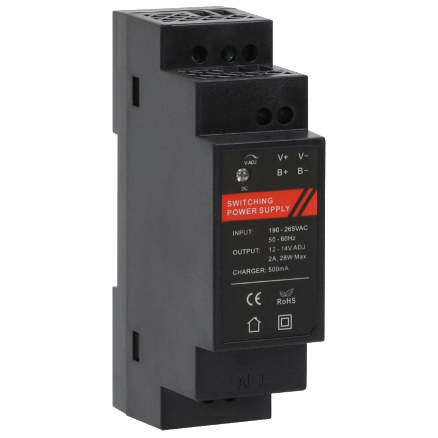 dr12024-01b 12v/2a блок живлення на din рейку