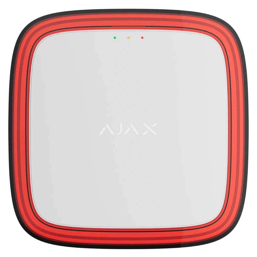 ajax en54 fireprotect (vad) white пожежний світловий cповіщувач