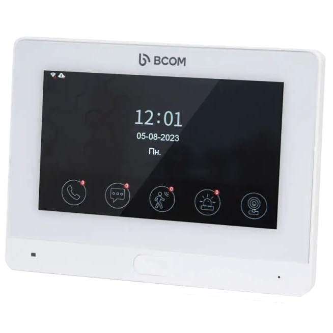 bcom bd-760fhd/t white відеодомофон