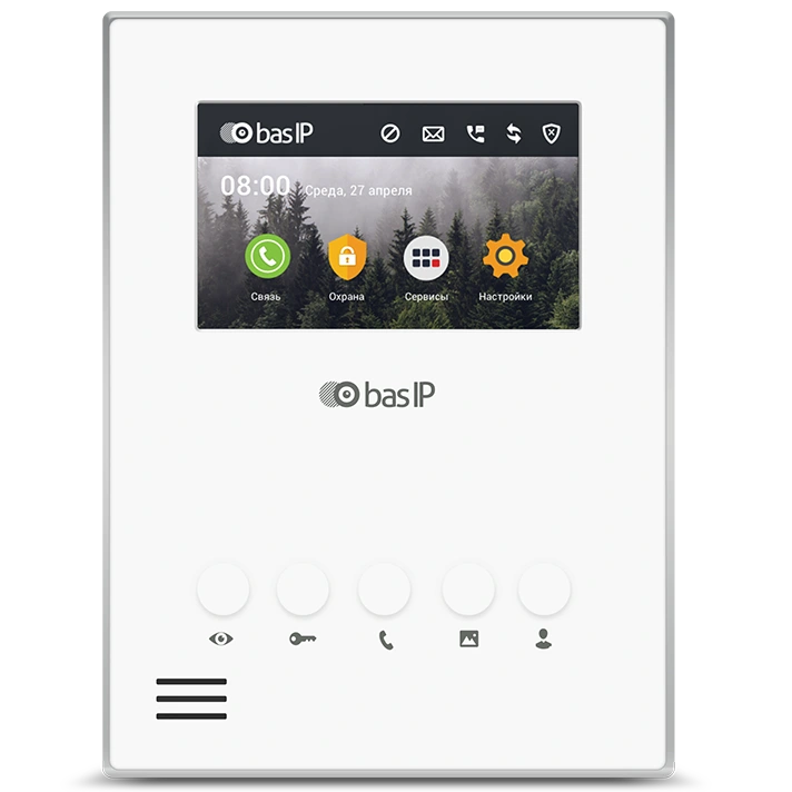 bas-ip аu-04la white відеодомофон