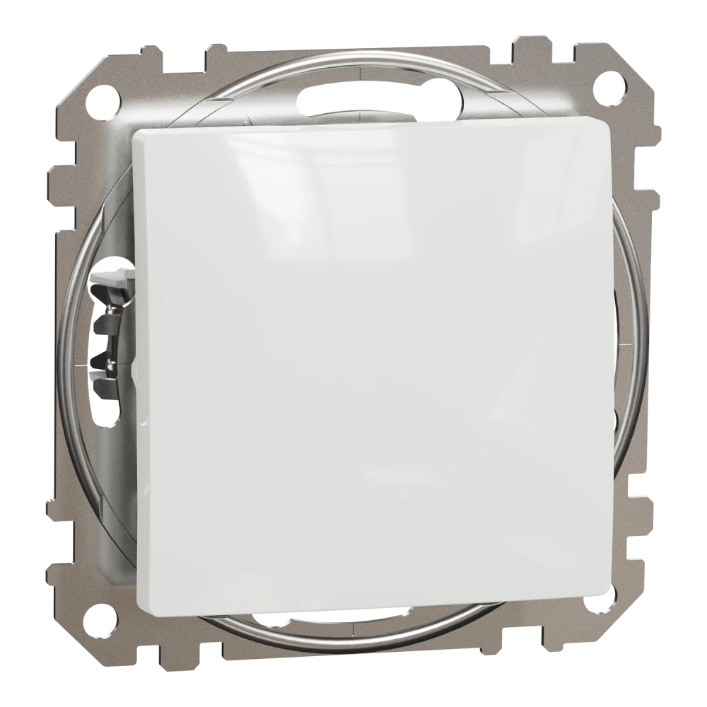 schneider electric sdd111101 sedna design & elements 1-клавішний алюміній вимикач