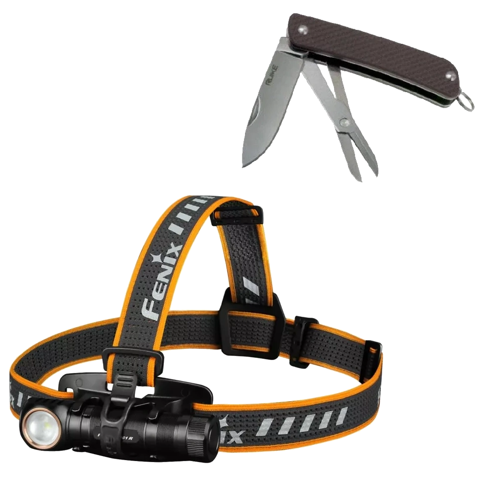 Fenix HM61R + Ruike S22