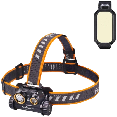 Fenix HM70R + Fenix E-LITE