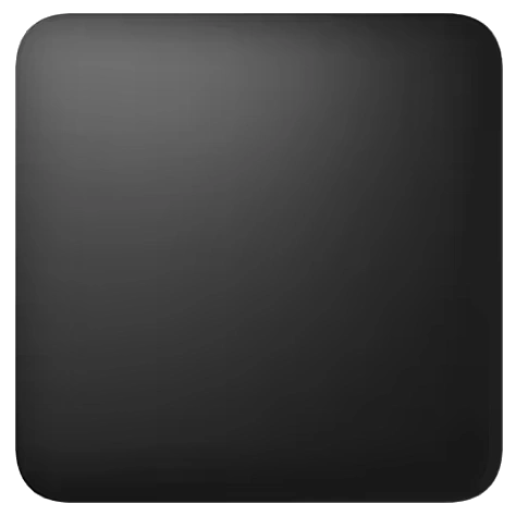 Ajax SoloButton (1-gang/2-way) [55] black