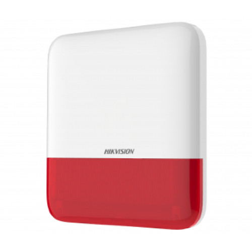 hikvision ds-ps1-e-we-red (червона) бездротова зовнішня сирена