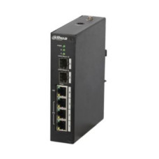dahua dh-pfs4206-4p-96 poe комутатор 4 порти керований
