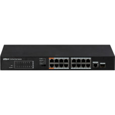 dh-pfs3117-16et-135 16-портовий некерований poe комутатор