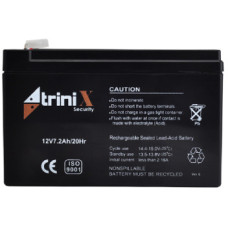 trinix 12v7,2ah/20hr акумуляторна батарея