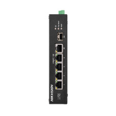 hikvision ds-3t0306hp-e/hs poe комутатор 4 порти некерований