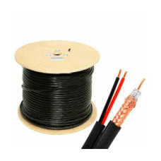 rg590-cu+2*0.75 pe atis кабель комбінований (коаксіал + живлення) бухта 305 м