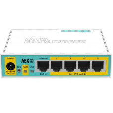 mikrotik hex poe lite (rb750upr2) 5-портовий маршрутизатор