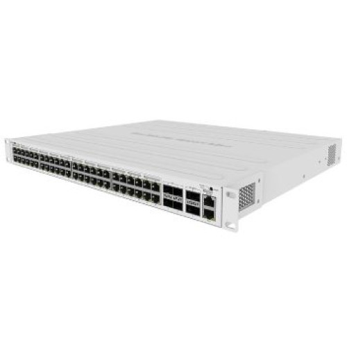 mikrotik crs354-48p-4s+2q+rm poe комутатор 48 портів керований