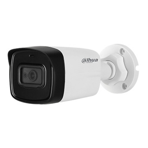 dh-hac-hfw1801tlp-a (2.8мм) 4k hdcvi відеокамера dahua з вбудованим мікрофоном