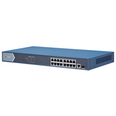ds-3e0518p-e 16-портовий гігабітний некерований poe