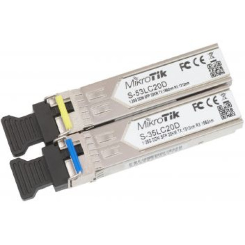 s-35lc20d (s-3553lc20d) 1.25гб комплект sfp модулів (rx / tx)
