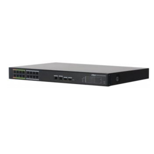dh-lr2218-16et-240 16-портовий керований poe комутатор c 8 портами epoe