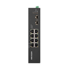 ds-3t0510hp-e/hs 8-портовий некерований poe комутатор hikvision
