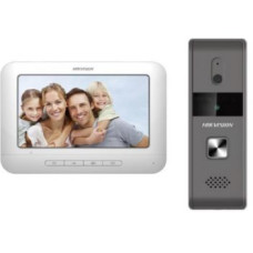 ds-kis203 комплект домофон + виклична панель hikvision