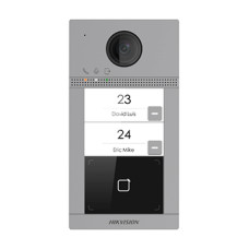 ds-kv8213-wme1(b) 2 мп ip виклична панель на 2 абонента c іч підсвічуванням і wi-fi