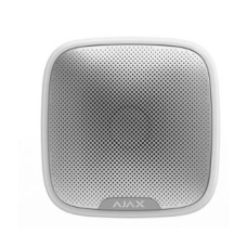streetsiren (white) бездротова вулична сирена ajax