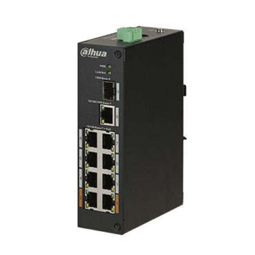 dahua dh-pfs3110-8et-96 poe комутатор 8 портів некерований