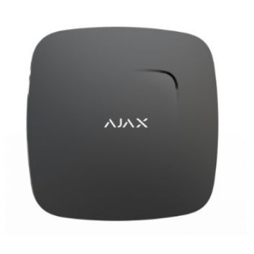 ajax fireprotect plus (black) диму з сенсорами температури і чадного газу сповіщувач