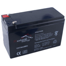 mustang energy 12v7,2ah/20hr акумуляторна батарея