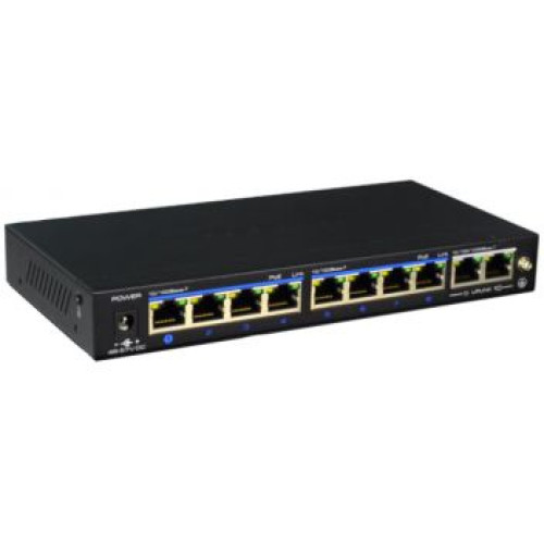 utp3-sw08-tp120-a1 8-портовий poe комутатор