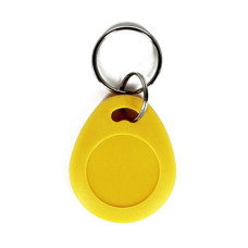 rfid keyfob em-yellow rfid брелок
