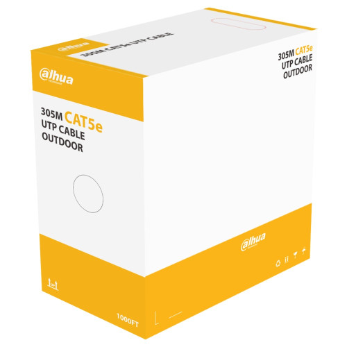 dh-pfm920-5eu кабель зовнішній utp cat5e 305 м (0,50мм)