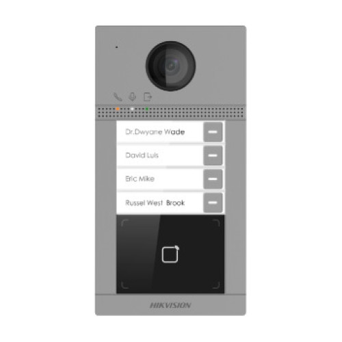 ds-kv8413-wme1(b)/surface/flush 2мп ip виклична панель з wi-fi