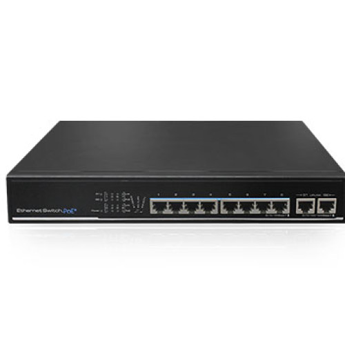 sf10p-hm 8-портовий poe комутатор utepo
