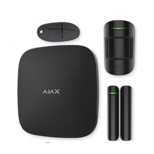 ajax starterkit (black) бездротової сигналізації ajax комплект