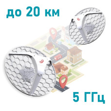 mikrotik lhg hp5 (rblhg-5hpnd) зовнішній бездротовий міст 5 ггц