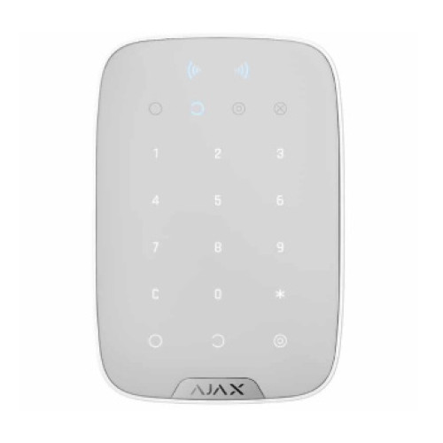 ajax keypad plus white бездротова клавіатура