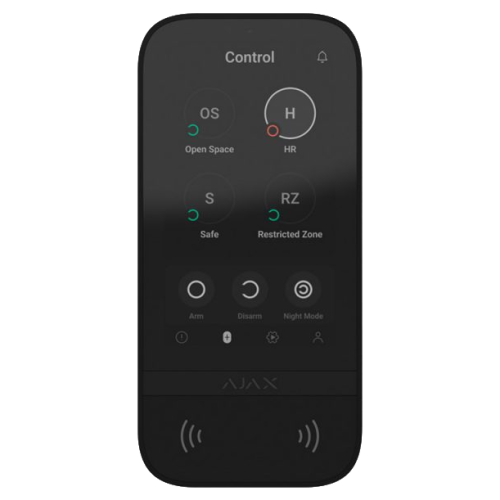 Ajax KeyPad TouchScreen (8EU) black